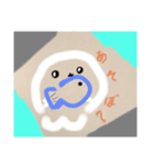 丸っこいアザラシさん（個別スタンプ：9）