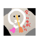 丸っこいアザラシさん（個別スタンプ：10）