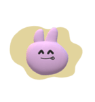 3D_rabbit（個別スタンプ：16）