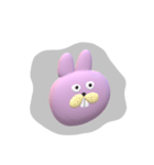 3D_rabbit（個別スタンプ：19）
