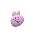 3D_rabbit（個別スタンプ：20）