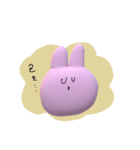 3D_rabbit（個別スタンプ：22）