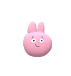 3D_rabbit（個別スタンプ：24）