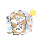 日常会話 ねこさんスタンプ（個別スタンプ：6）