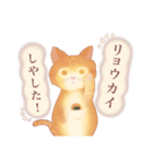 猫のおかきさん（個別スタンプ：3）