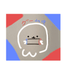 丸っこいアザラシさん2（個別スタンプ：1）