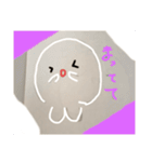 丸っこいアザラシさん2（個別スタンプ：7）