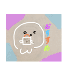 丸っこいアザラシさん2（個別スタンプ：10）