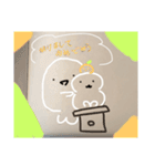 丸っこいアザラシさん2（個別スタンプ：40）