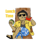 ザ・サマーボーイ（個別スタンプ：6）