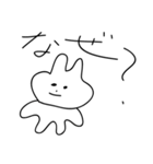 思ったことうさぎ（個別スタンプ：19）