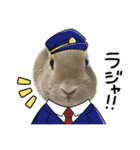 ミニうさぎポコちゃん（個別スタンプ：18）
