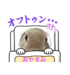 ミニうさぎポコちゃん（個別スタンプ：26）
