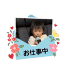 にこにこりっちゃんの笑顔あふれる日常会話（個別スタンプ：7）