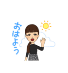 アバター気軽に使えるスタンプ②（個別スタンプ：5）