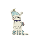 しろねこライフ（個別スタンプ：4）