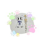 しろねこライフ2（個別スタンプ：2）