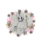 しろねこライフ2（個別スタンプ：4）
