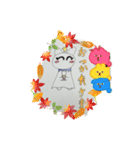 しろねこライフ2（個別スタンプ：14）