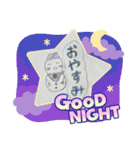 ゆるかわ雪だるま（個別スタンプ：4）