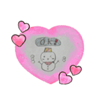 ゆるかわ雪だるま（個別スタンプ：6）
