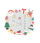 ゆるかわ雪だるま（個別スタンプ：11）