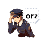 イケメン警察図鑑（個別スタンプ：22）