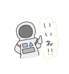 宇宙飛行士の日常スタンプ（個別スタンプ：3）