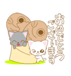 にゃんこ日和(白猫)-toYvu-（個別スタンプ：35）