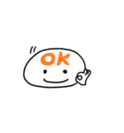 デコに文字2（個別スタンプ：30）