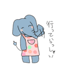 あいさつ～どうぶつ達～（個別スタンプ：21）