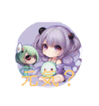 エイリアン可愛い課（個別スタンプ：9）