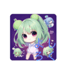 エイリアン可愛い課（個別スタンプ：17）