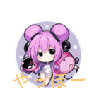 エイリアン可愛い課（個別スタンプ：21）