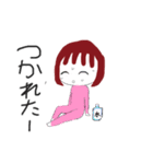 茶髪女子ちゃん（個別スタンプ：6）