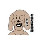 熱い心のイヌスタンプ（個別スタンプ：10）