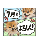 ポメラニアンもふた⑥【イベント篇】（個別スタンプ：19）