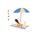 客室乗務員専用スタンプ2（個別スタンプ：6）