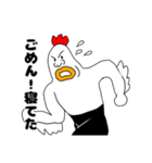 調子のいいニワトリさん（個別スタンプ：11）