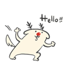 トナカイヌ（個別スタンプ：1）