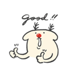 トナカイヌ（個別スタンプ：5）