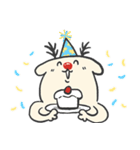 トナカイヌ（個別スタンプ：9）
