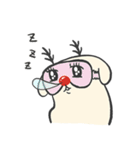 トナカイヌ（個別スタンプ：21）