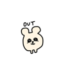 まんまるたれ目ちゃん（個別スタンプ：5）