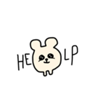 まんまるたれ目ちゃん（個別スタンプ：7）