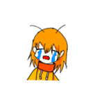 いろんな顔のありちゃんスタンプ（個別スタンプ：7）