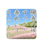 季語のある丁寧な挨拶（3～5月）（個別スタンプ：10）