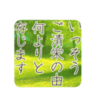 季語のある丁寧な挨拶（3～5月）（個別スタンプ：26）