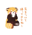 レッサーパンダ ポへ✨春の日常スタンプ（個別スタンプ：24）