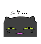 くろねこ？（個別スタンプ：3）